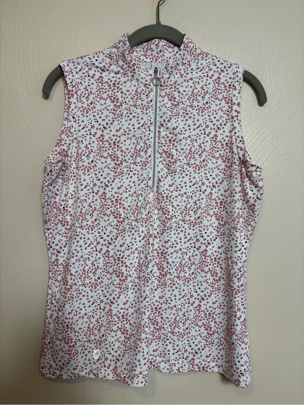 GG Blue Women's Shirt Top Tank Sleeveless Golf Tennis Pickleball Pink Size Small